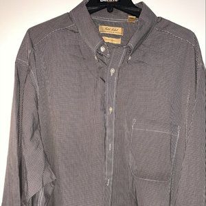 RoundTree & Yorke GOLD LABEL Non Iron Performance L/S Shirt sz 3XL XXL